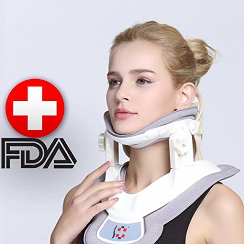 Cervical Spine Neck Traction Device Neck Collar Support for Pain ...