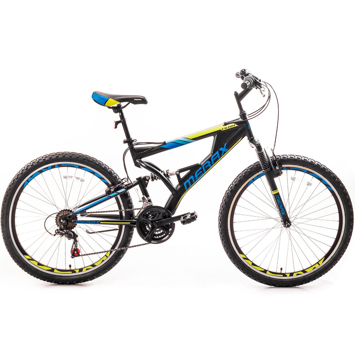 Akonza Cobra 26 Mountain Bicycle Full Suspension 21-Speed Compatible Outdoor MTB Bike