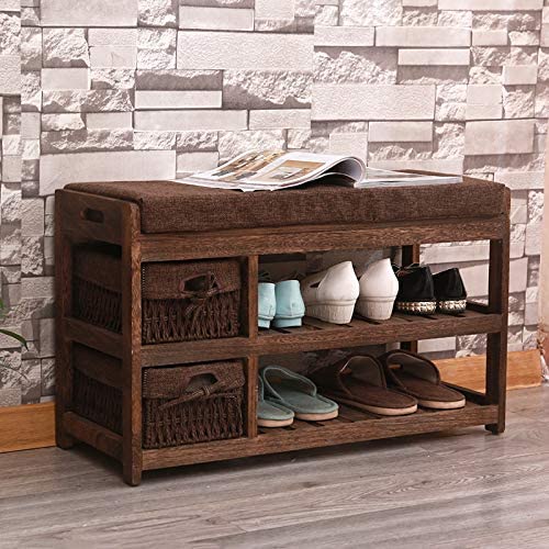 BrightteR Entryway Bench With Shoe Storage